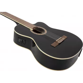 DIMAVERY CN-600E Chitarra classica, nero 26235007