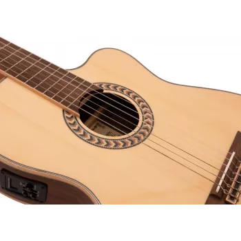 DIMAVERY TB-100 Chitarra classica, naturale 26235017