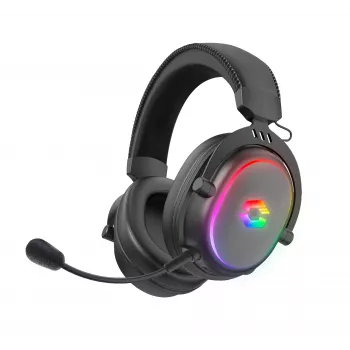 SPEEDLINK CONUX Headset gaming stereo wireless RGB – per PC/PS5/PS4/Xbox Series X/S/Switch2/Switch/OLED/Lite, nero (SL-860101-BK)