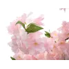 EUROPALMS Albero di ciliegio in fiore artificiale con 3 tronchi, rosa, 160cm 82507834
