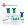 First Aid Only Quick+ Safe DIN EN 15154-4 Kit di primo soccorso, blu, montaggio a parete, plastica ABS, contenuto DIN 13157 P-44026 00
