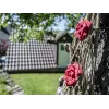 EUROPALMS ghirlanda di rose artificiali (EVA), rosso 82530583