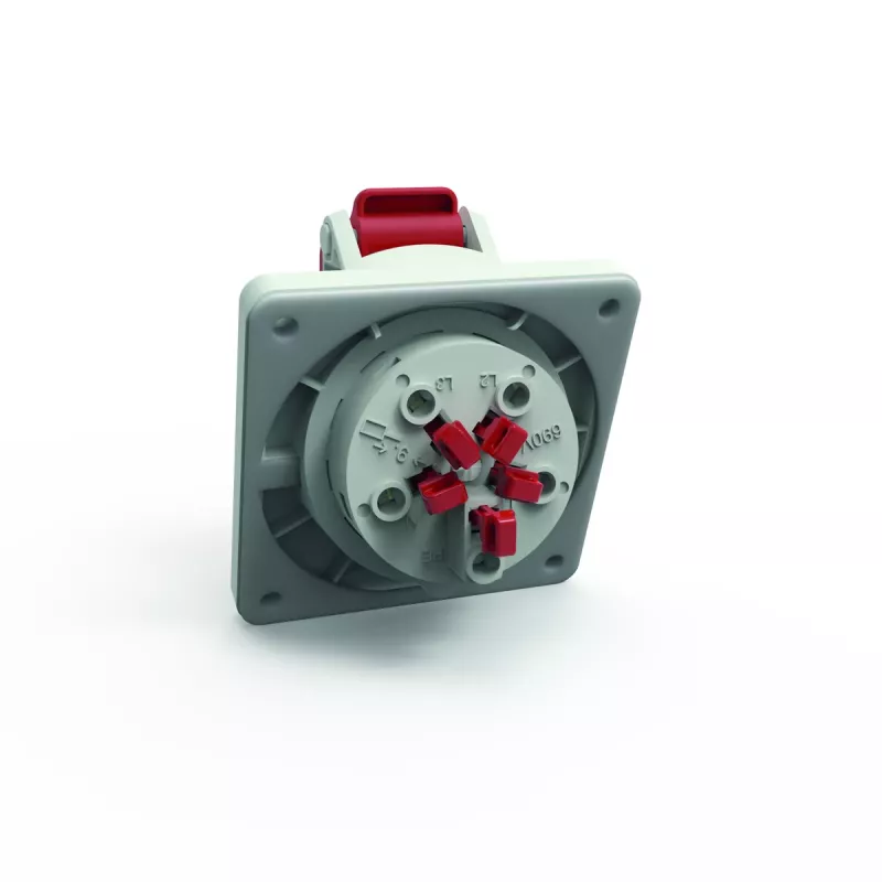 Bals 127571 presa da quadro inclinata, 16 A, 5 poli, 400 V, 6h