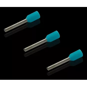 Rittal 4050757 Terminale a crimpare isolato 0,34 mm² turchese 500 pz.