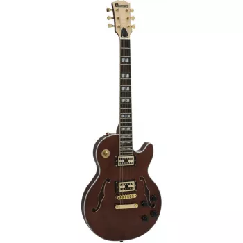 DIMAVERY LP-600 Chitarra elettrica, marrone 26215181