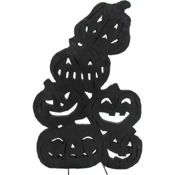 EUROPALMS Silhouette Pumpkins, decorazione Halloween 82 cm 83505009