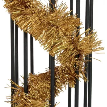 EUROPALMS Metallic Garland, oro, 12,5 x 270 cm (8350054B)