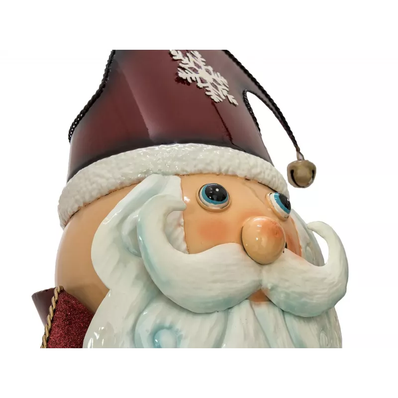 EUROPALMS Figura metallica Babbo Natale rosso 150 cm 83314903