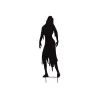 EUROPALMS Silhouette metallo zombie donna 135 cm 83505106