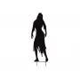 EUROPALMS Silhouette metallo zombie donna 135 cm 83505106