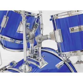 Dimavery JDS-305 Batteria per bambini blu con piatti e pedale della grancassa