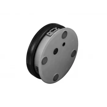 Europalms Piatto rotante elettrico Ø 15 cm argento - capacità di carico fino a 5 kg, 2,4 giri/min (50701190)