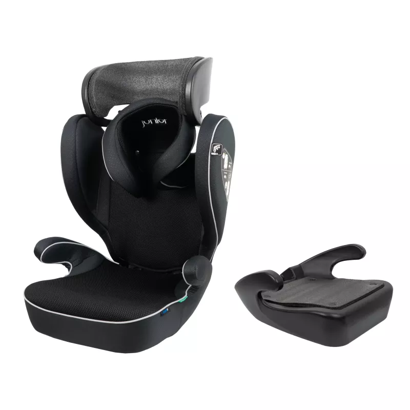 Petex Supreme Plus 1151 Seggiolino auto ISOFIX nero HDPE ECE R129 i-Size 76-150 cm
