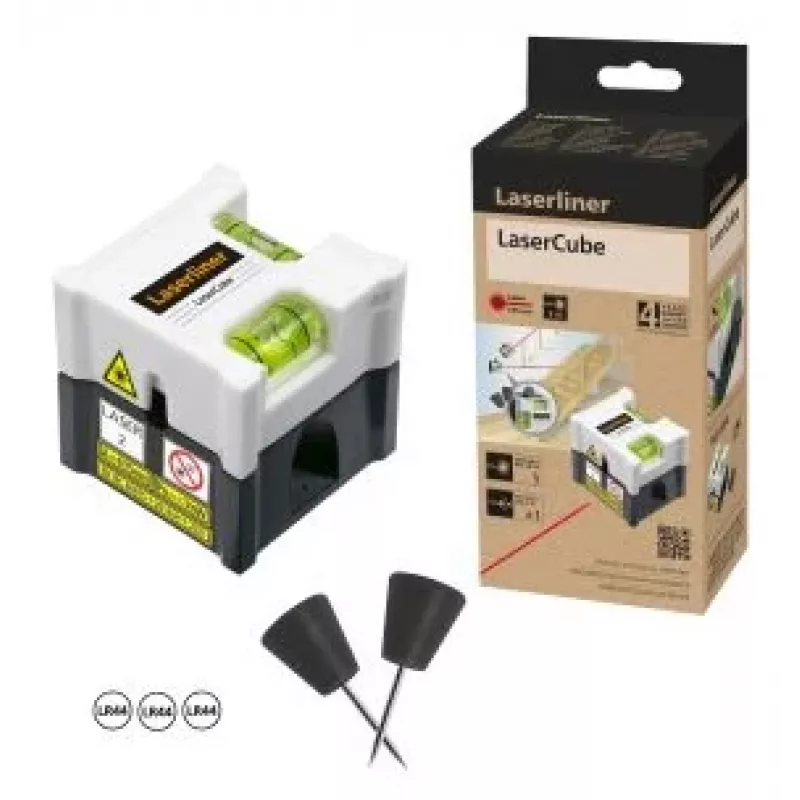Laserliner LaserCube laser a linea, portata 5 m 081.108E