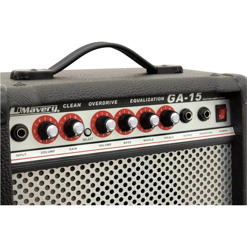DIMAVERY GA-15 amplificatore combo per chitarra elettrica 15W (26360120)
