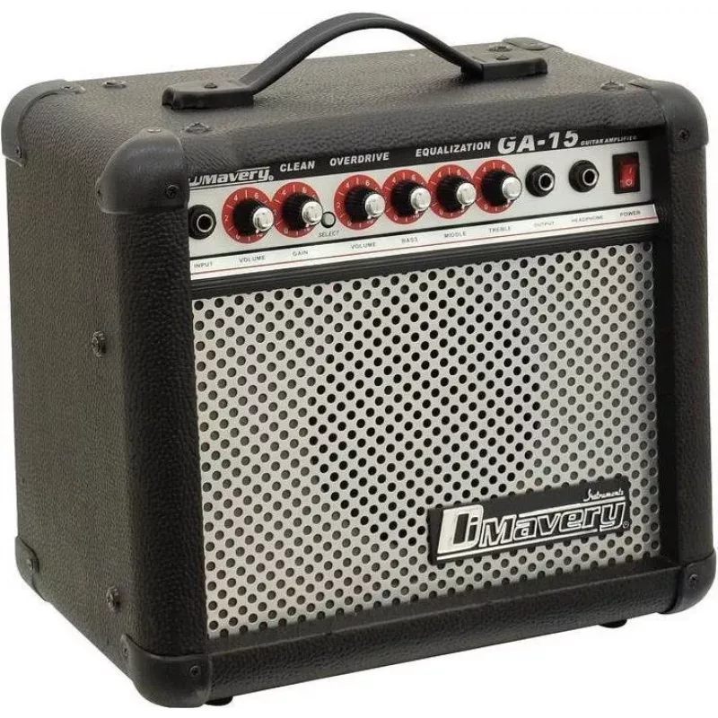 DIMAVERY GA-15 amplificatore combo per chitarra elettrica 15W (26360120)