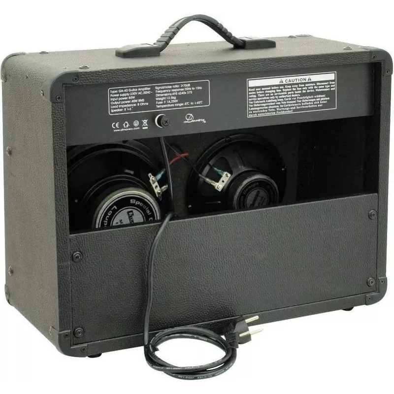 DIMAVERY GA-40R amplificatore per chitarra elettrica 40W 26360140