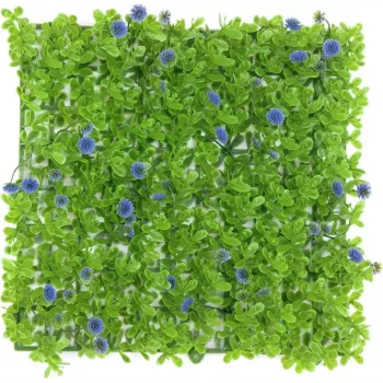 EUROPALMS stuoia di bosso artificiale, verde-viola, 25x25cm 82600088