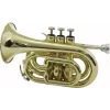 DIMAVERY TP-300 tromba tascabile in Si bemolle, verniciatura dorata 26503720