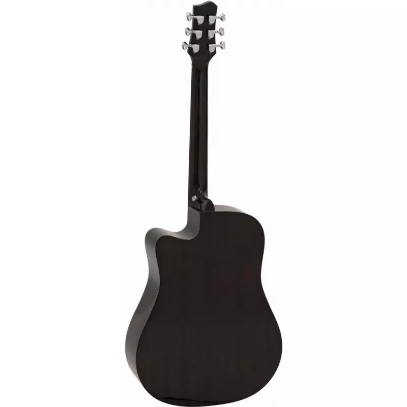 Dimavery STW-90 Chitarra acustica dreadnought, vintage black 26245082