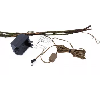 EUROPALMS Ghirlanda di mirto di palude con LED, bianca, 180 cm 83330308