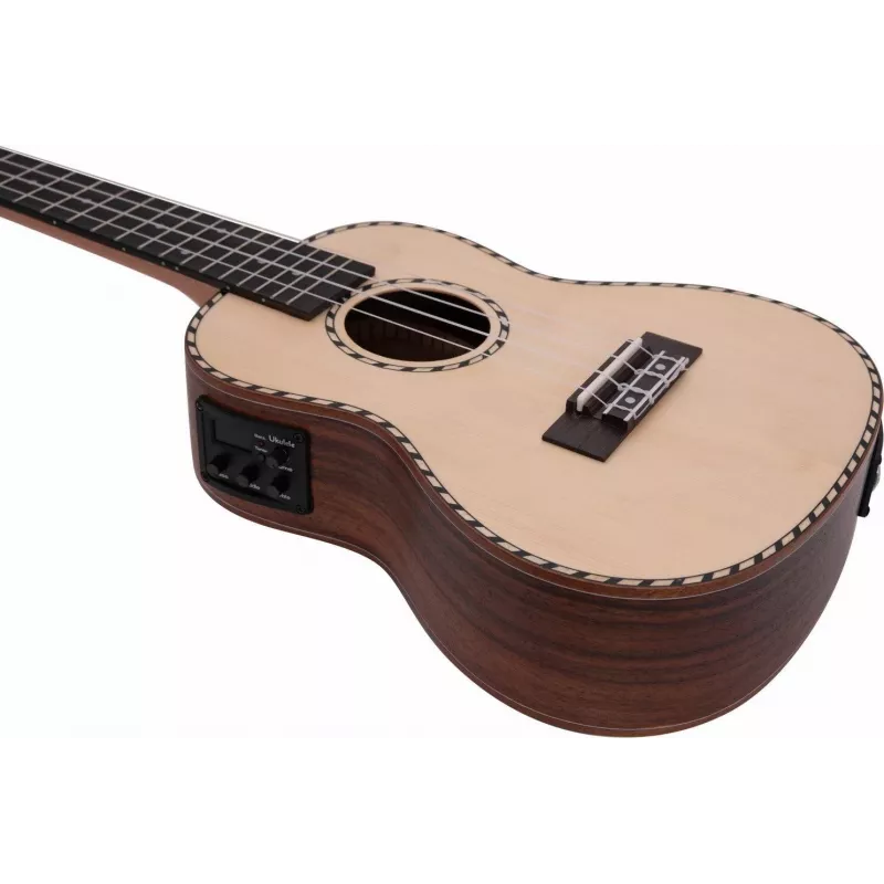 DIMAVERY UK-800 Ukulele concerto, tavola in abete massello 26255857