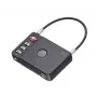 TROIKA Lucchetto per valigia TSA con combinazione numerica TRACK & FIND LOCK (LOK26/BK) – nero