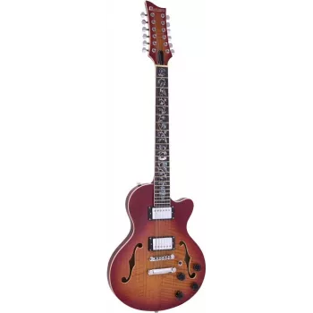 DIMAVERY LP-612 Chitarra elettrica, flamed sunburst 26215180