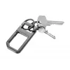 TROIKA ALVAR NERO Portachiavi con moschettone, gunmetal/nero (KR26-05/GM)