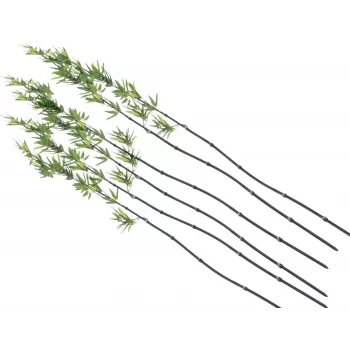 EUROPALMS Canna di bambù artificiale con foglie, 180 cm, confezione da 6 82509260