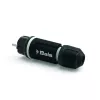 BALS 7371-1 connettore maschio Schuko 16A 3p 250V IP54 nero gomma