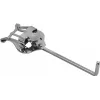DIMAVERY Lira da marcia per tromba, metallo nichelato, fissaggio a morsetto, argento 26600540