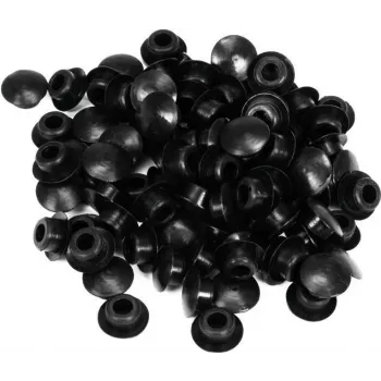 ZUBEHÖR tappo in silicone 8,5 mm nero, 100 pezzi 60112480