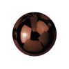 EUROPALMS sfera decorativa 3,5 cm, marrone, lucida, 48 pezzi (8350129V)