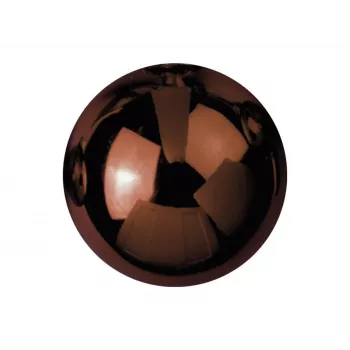 EUROPALMS sfera decorativa 3,5 cm, marrone, lucida, 48 pezzi (8350129V)