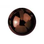 EUROPALMS sfera decorativa 3,5 cm, marrone, lucida, 48 pezzi (8350129V)