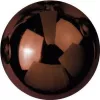 EUROPALMS sfera decorativa 3,5 cm, marrone, lucida, 48 pezzi (8350129V)