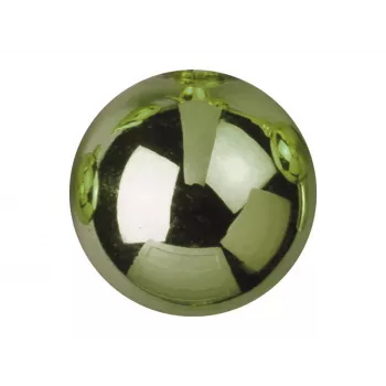 EUROPALMS sfera decorativa 3,5 cm, verde chiaro, lucida, 48 pezzi 8350129X