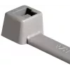 HellermannTyton 116-01818 fascette in poliammide grigie, 100 mm x 2,5 mm, fascio 22 mm, confezione da 100