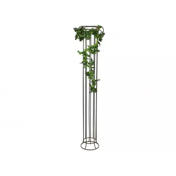 EUROPALMS ghirlanda di luppolo artificiale, 170 cm, verde con pigne marroni 82501869