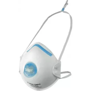 Dräger X-plore 1320 FFP2 V NRD maschera respiratoria antipolvere con valvola (confezione da 10) (3951214)