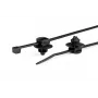 HellermannTyton T30LRFT6 fascetta in poliammide nera, 260 mm x 3,3 mm, confezione da 500 150-77932