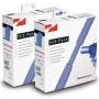 HellermannTyton HIS-PACK-9,5/4,7-BU guaina termorestringente, blu, diametro espanso 9,5 mm, ritirato 4,7 mm, lunghezza 5 m, rapporto 2:1, scatola distributore