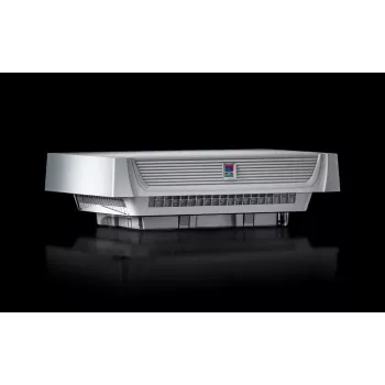 Rittal SK 3138.000 Unità di ventilazione da tetto senza motore, lamiera d'acciaio, RAL 7035