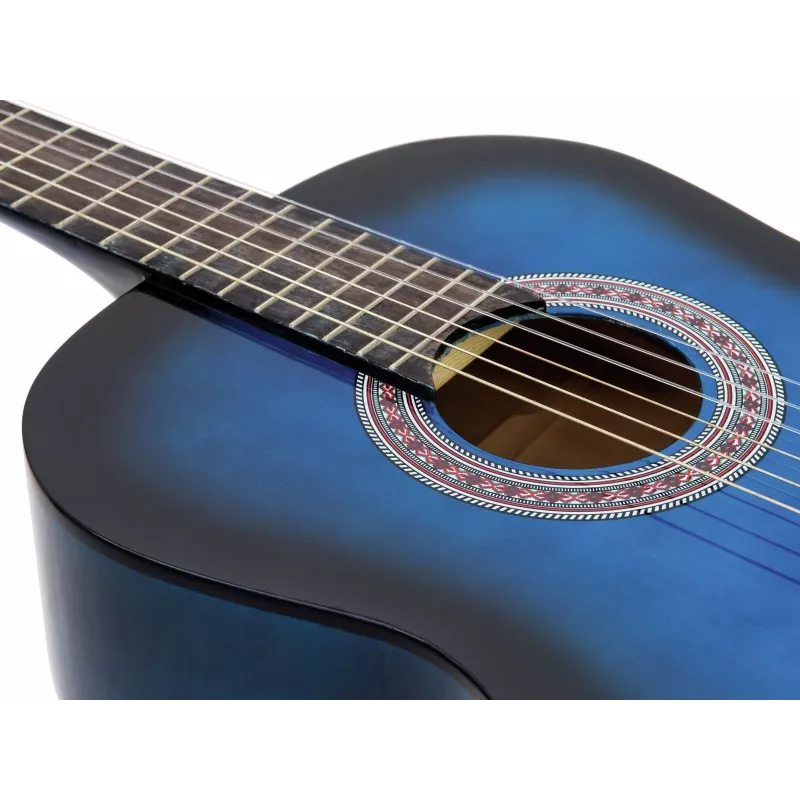 DIMAVERY AC-303 Chitarra classica, Blueburst 26241007