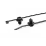 HellermannTyton T30LFT6LG Fascette per cavi in poliammide nero 150 mm x 3,6 mm, confezione da 500 150-31097