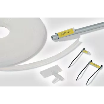HellermannTyton HC 09-52 Clip solare per cavi da 5,2-7,0 mm, spessore pannello 1,0-3,0 mm, nero, PA66HIRHS, 50 pz.