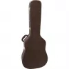 DIMAVERY Custodia sagomata per chitarra acustica, marrone (26341018)