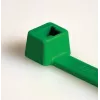HellermannTyton T80R-N66-GN-C1 Fascette standard per cavi, dentatura interna, 210 mm x 4,6 mm, verde, 100 pz. 116-08015