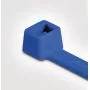 HellermannTyton T80L Fascette standard per cavi, 390 x 4,6 mm, PA66, blu, 100 pz. 116-05416